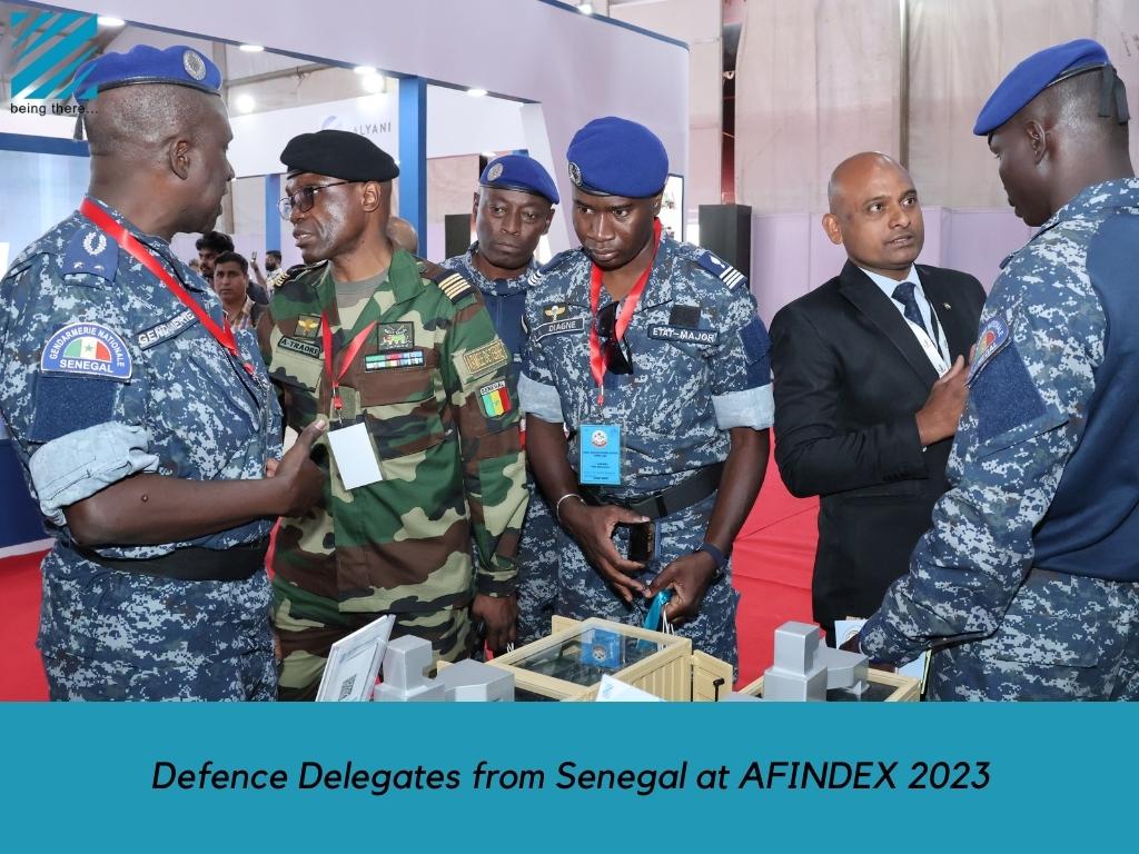 Defence Delegates from Senegal at AFINDEX 2023