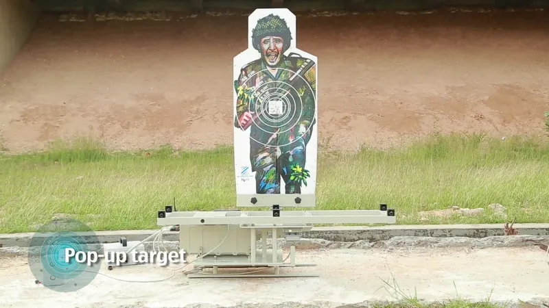 Electronic Target System - sts-pop-up-target