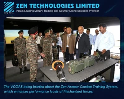 Vice Chief of Army Staff  Visit to Zen Technologies